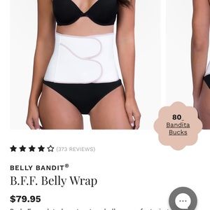 Belly Bandit postpartum belly wrap like new